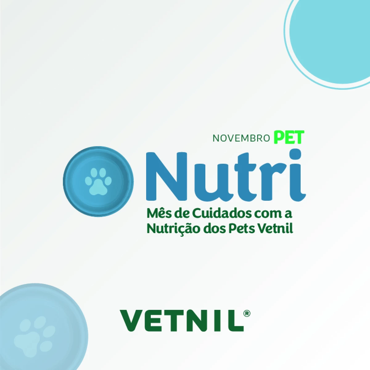 Campanha Novembro Pet Nutri