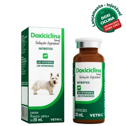 Doxiciclina Vetnil Solução Injetável