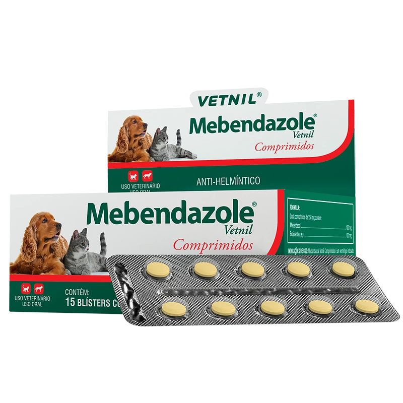Mebendazole® Vetnil Comprimidos