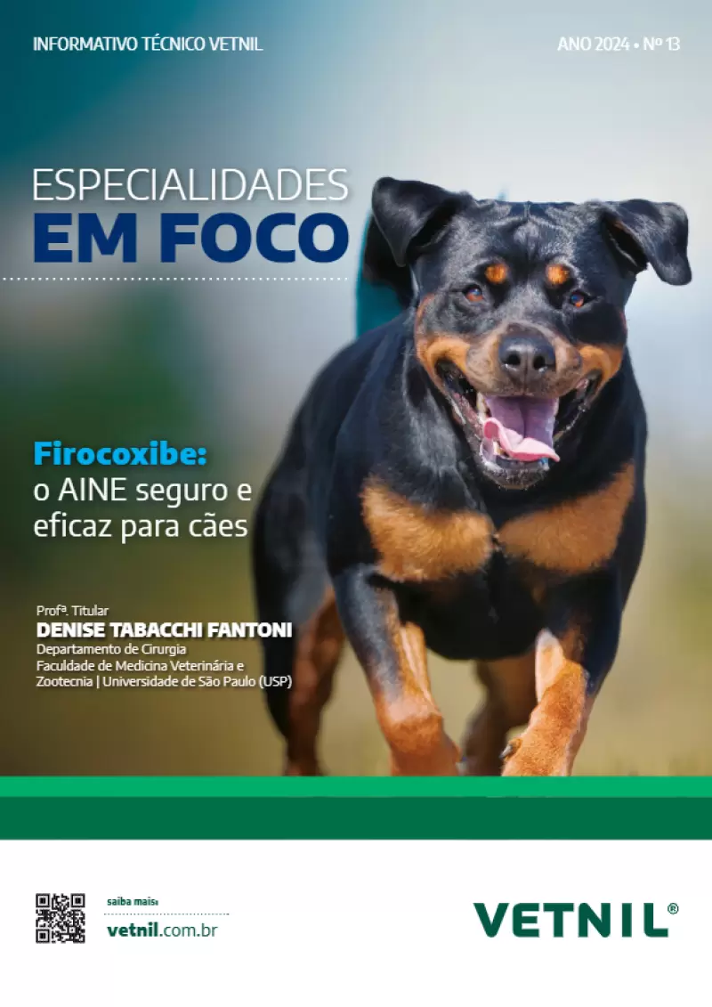 Info Tec. Esp em Foco - Firocoxibe: o AINE seguro e eficaz para cães