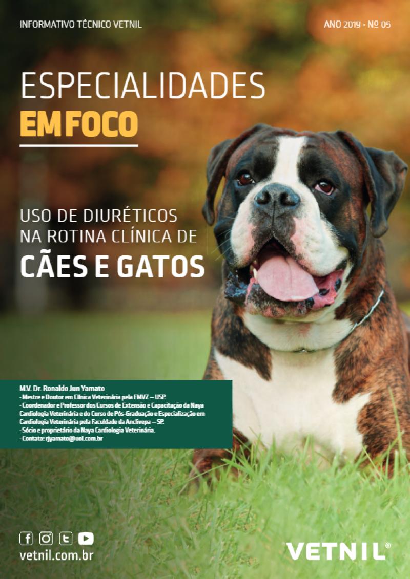 Info Tec Esp em Foco - Uso de Diuréticos na rotina clínica de cães e gatos (out/2019)