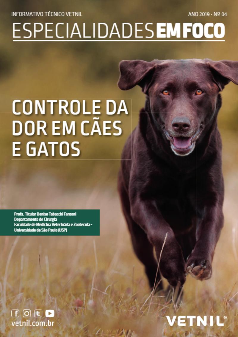 Info Tec Esp em Foco - Controle da dor em cães e gatos (nov/2019)